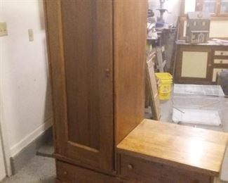 Vintage Chiffarobe/Lowboy Cabinet