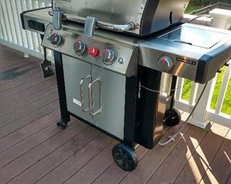 Practically new Weber grill