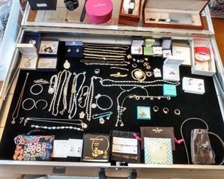 Almost all gold and sterling Several Tiffany pieces