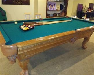 Pool table & accessories