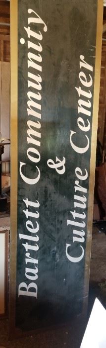 Large Outdoor sign