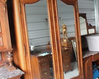 This armoire was imported from France.