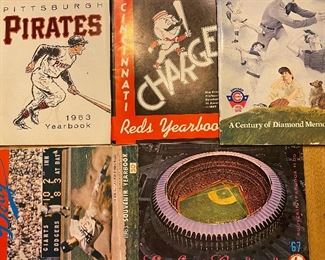 Various Sports yearbooks