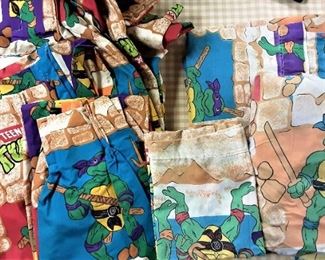 NINJA TURTLES SHEETS 1988