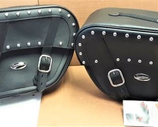 MOTORCYCLE SADDLE BAGS NEW