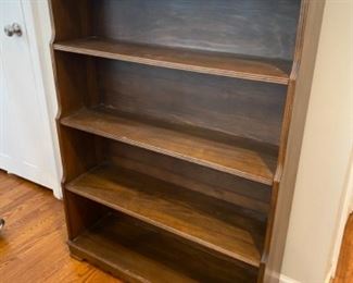 Wooden bookcase