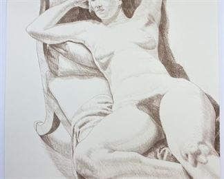  Philip Pearlstein Lithograph #20/50 Untitled 1970
