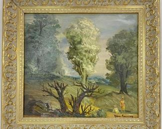 Glen Ranney Oil On Canvas