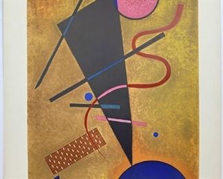 Wassily Kandinsky Lithograph "Contact"