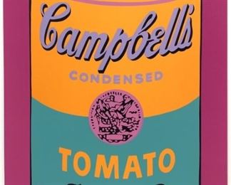  Andy Warhol Screenprint "Soup Can" 1968