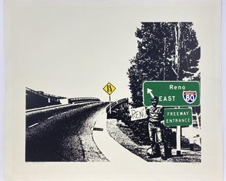 Larry Stark Lithograph #7/15 "May 26th, 1970"