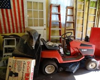 Toro Riding Mower (works but does need service)