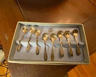 Sterling Silver Salt Dip Spoons