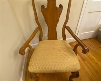 Set of 6 Oak Dining Room Chairs