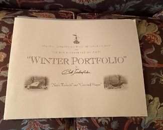 Bob Timberlake Winter Portfolio Signed & Numbered Print