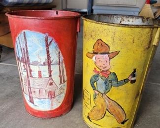 VINTAGE MAPLE SYRUP BUCKETS 