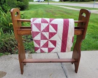 HAND-SEWN QUILT