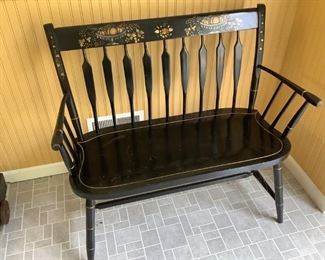 HITCHCOCK STYLE BENCH