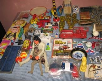 some of the vintage toys