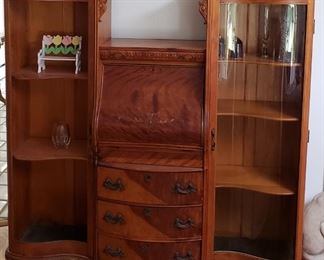 Antique Secretary Desk & Bookcase