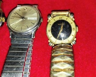 Vtg. Benrus & Timex Men's Watches
