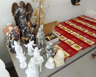 View of Christmas Items