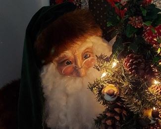 Closeup of Santa