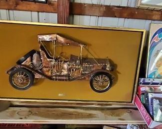 1911 Maxwell Roadster Art