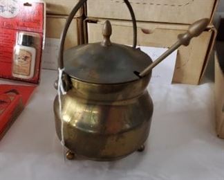 Vintage Brass Fireplace Lighter