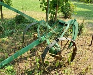 Metal Wheel Single Plow