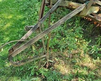 Metal Wheel Hand Plow