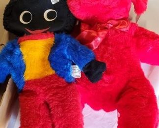 Goliwog with Bear Friend