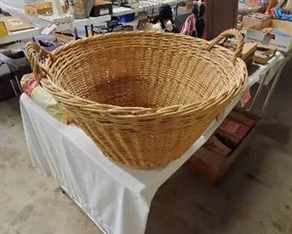 Vintage hand made basket