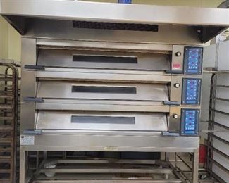 Polin 3 Deck Oven 4676 H18