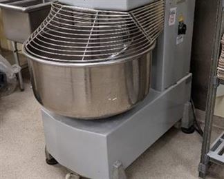 Pro Bake Professional Mixer 80 Qt Spiral Mixer Model ASM/80 EVO