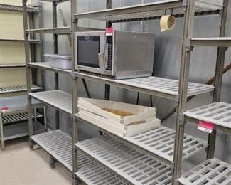 4 Cambro Racks- Hooked Together