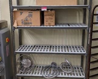 Cambro Plastic Shelving Unit