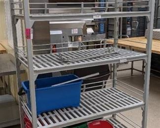 Cambro Plastic 5 Tier Shelf