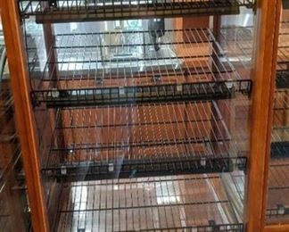 Oak Frame Bakery Display Cabinet