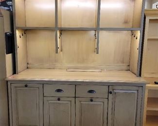 Beige Serving Bar- Top Comes For Removal