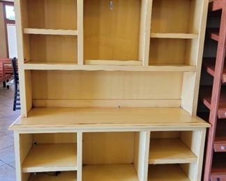 Peach/Yellow Wood Hutch