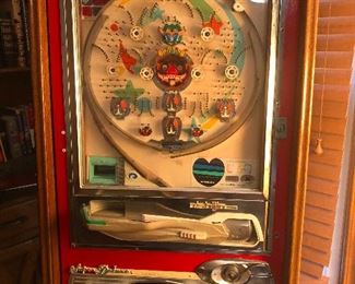 This is a Pachinko machine, which sounds unwoke but it isn't