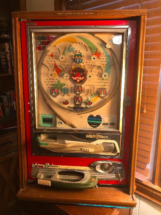 This is a Pachinko machine, which sounds unwoke but it isn't