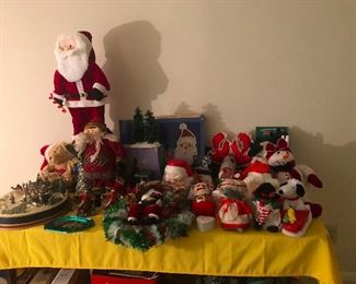 santa and his minions