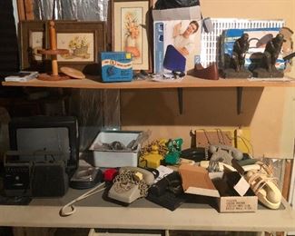 lotsa phones from the seventies, landlines are coming BACK, baby!