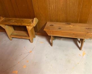 the beds Cher and I slept on as toddlers