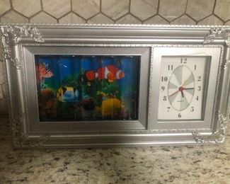 what does that clock say? FIVE FIFTEEN AM!