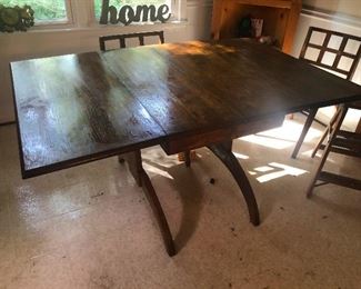 cool antique fold-down table