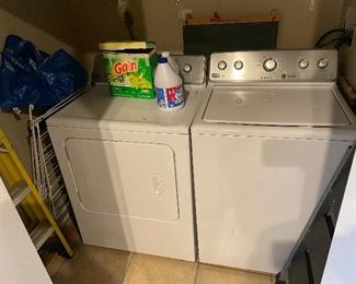 Maytag washer and dryer