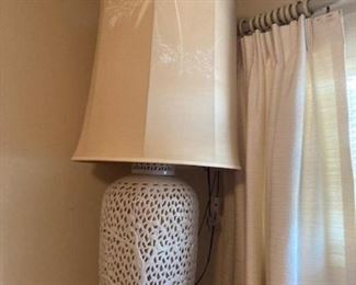 Vintage Lamp Shade white